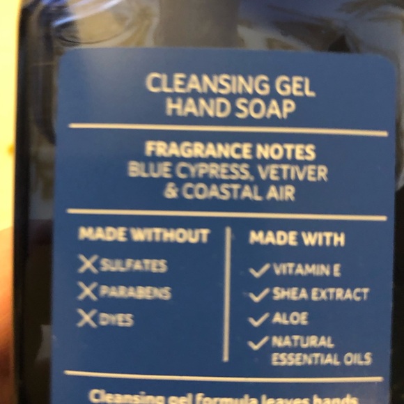 Ocean Blue Hand Soap
Set X 4 Men’s - Picture 3 of 4